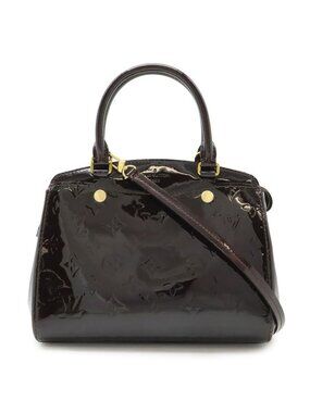 Louis Vuitton Monogram Vernis PM Handbag Mini Bag 2-Way Shoulder Enamel Calf